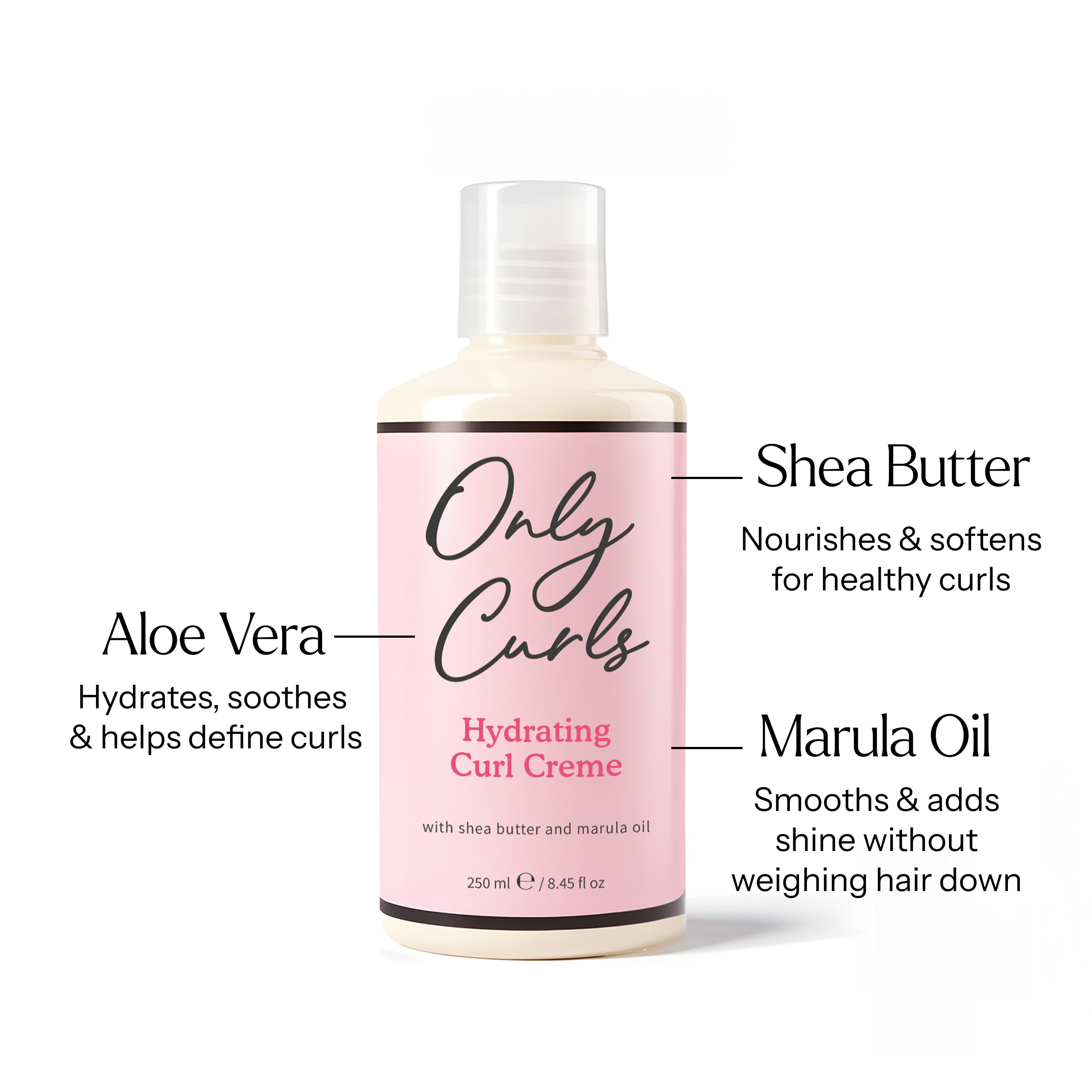 Only Curls Hydrating Curl Creme - Only Curls