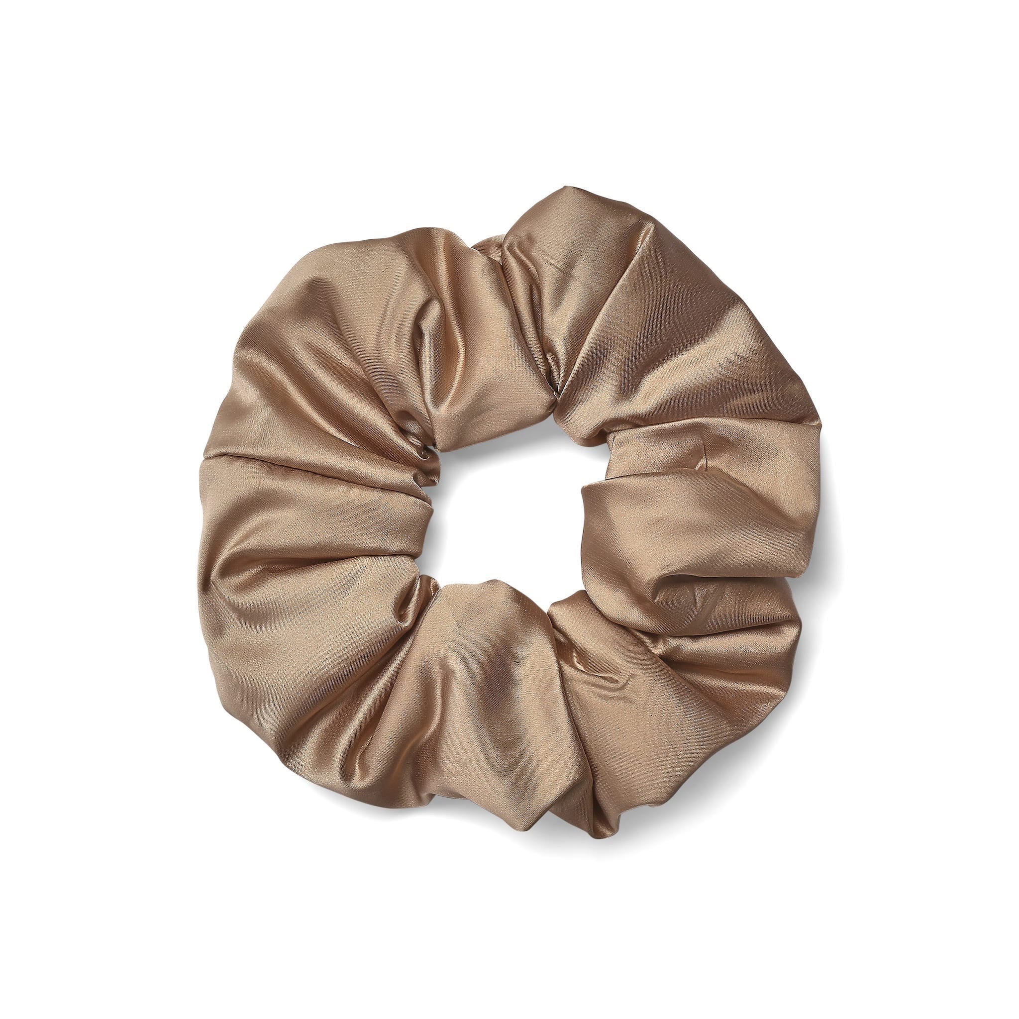Only Curls Satin Pillow Scrunchies - Black and Bronze Twin Pack - Only Curls
