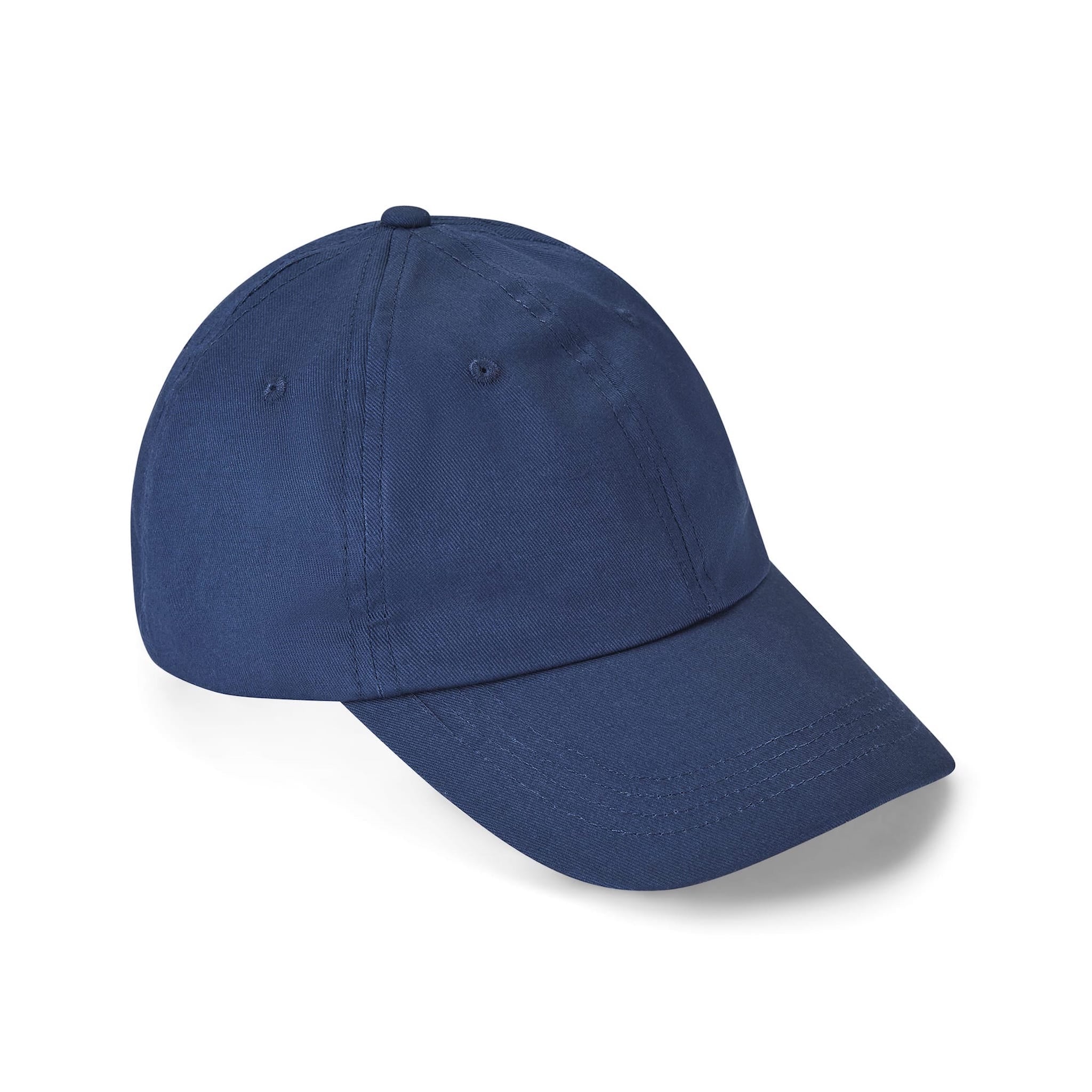 Only Curls Satin Lined Baseball Hat - Navy - Only Curls
