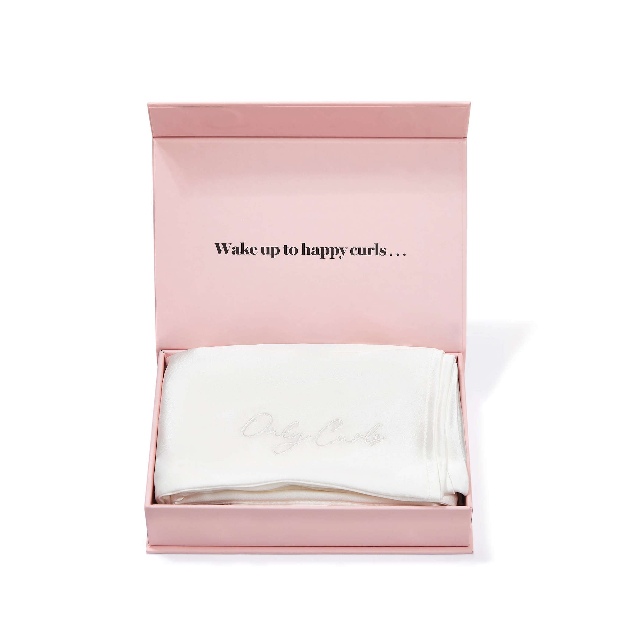 Only Curls Silk Pillowcase - White - Only Curls