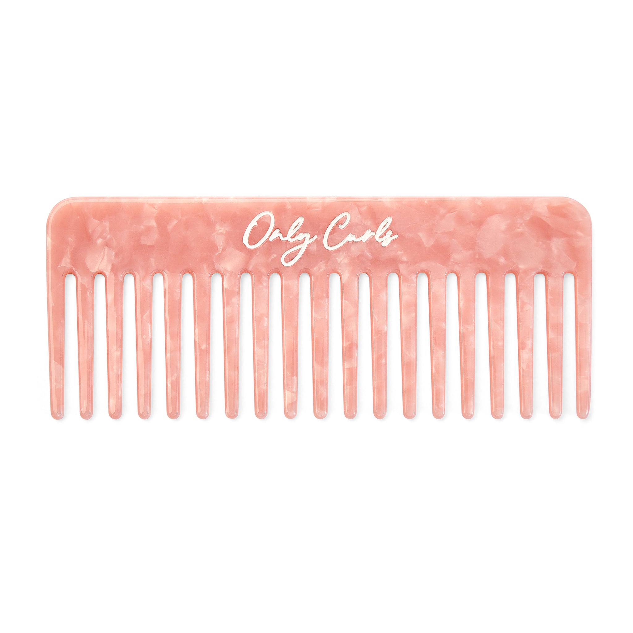Only Curls Pink Shimmer Comb - Only Curls