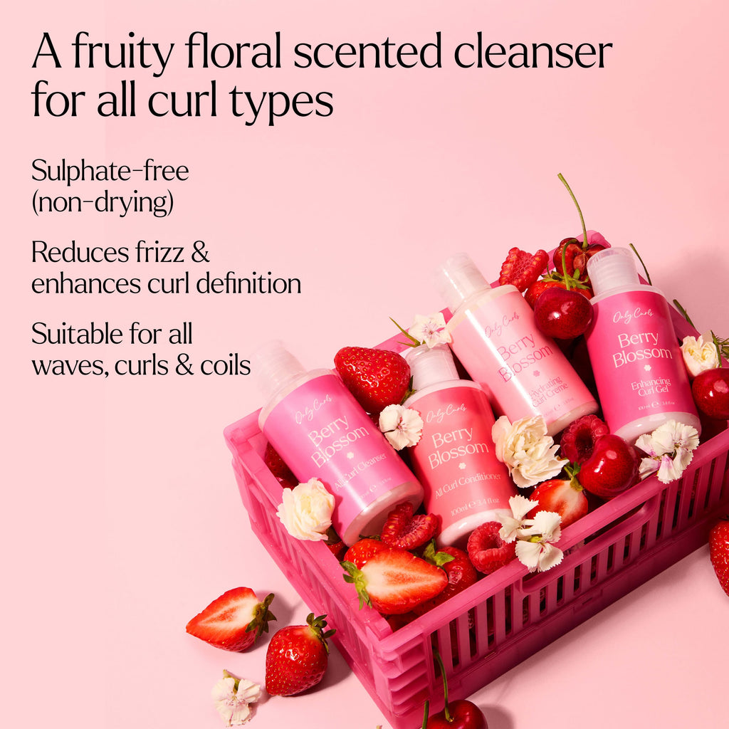 Only Curls Berry Blossom All Curl Cleanser - Only Curls