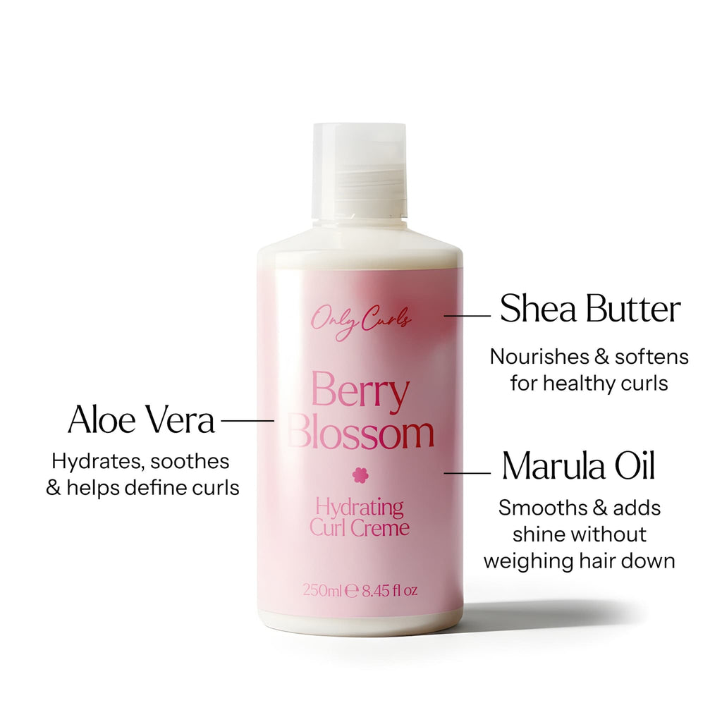 Only Curls Berry Blossom Hydrating Curl Creme - Only Curls