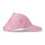 Only Curls Satin Lined Baseball Hat (with open back) - Washed Pink - Only Curls