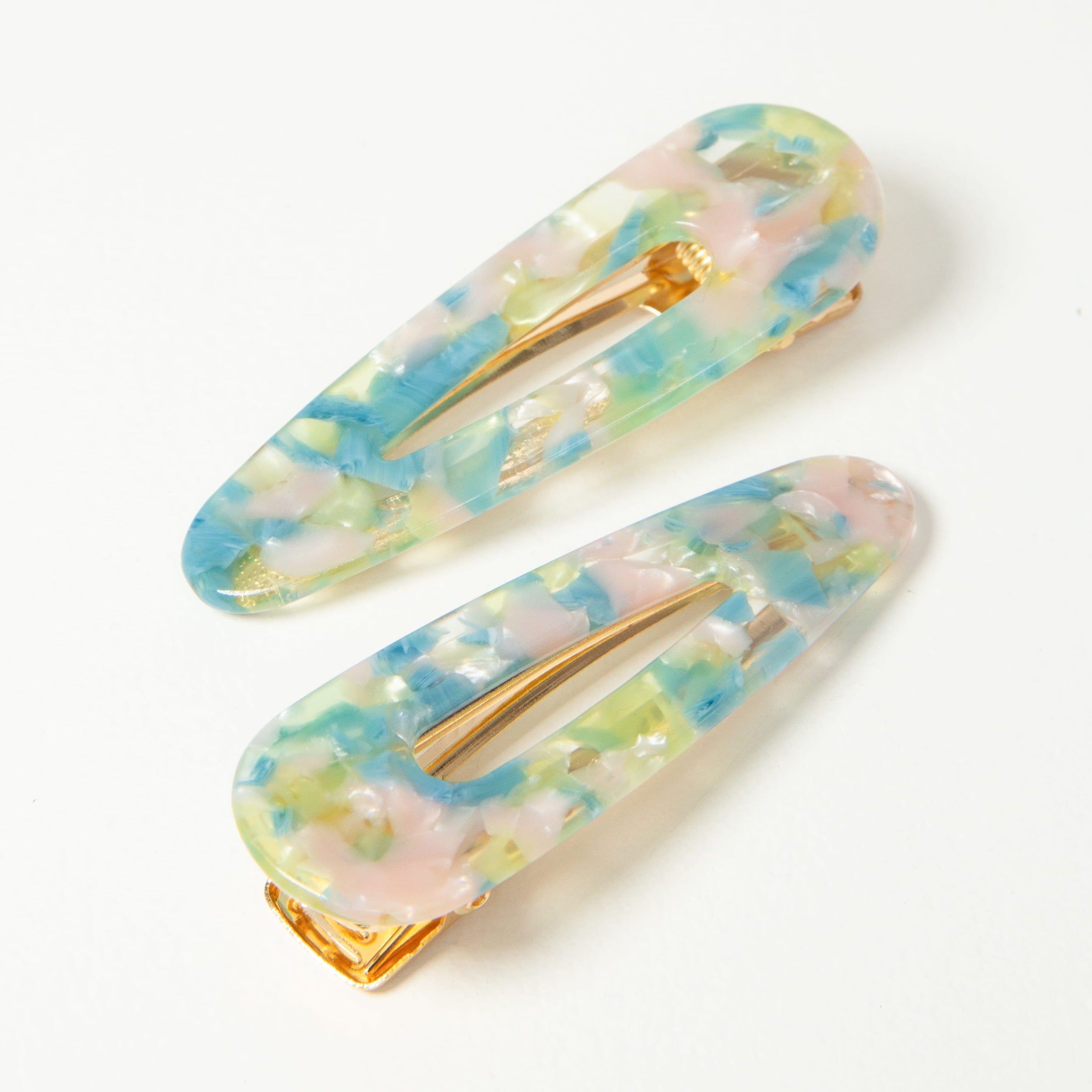 Only Curls Colour Splash Crocodile Hair Clips - Only Curls