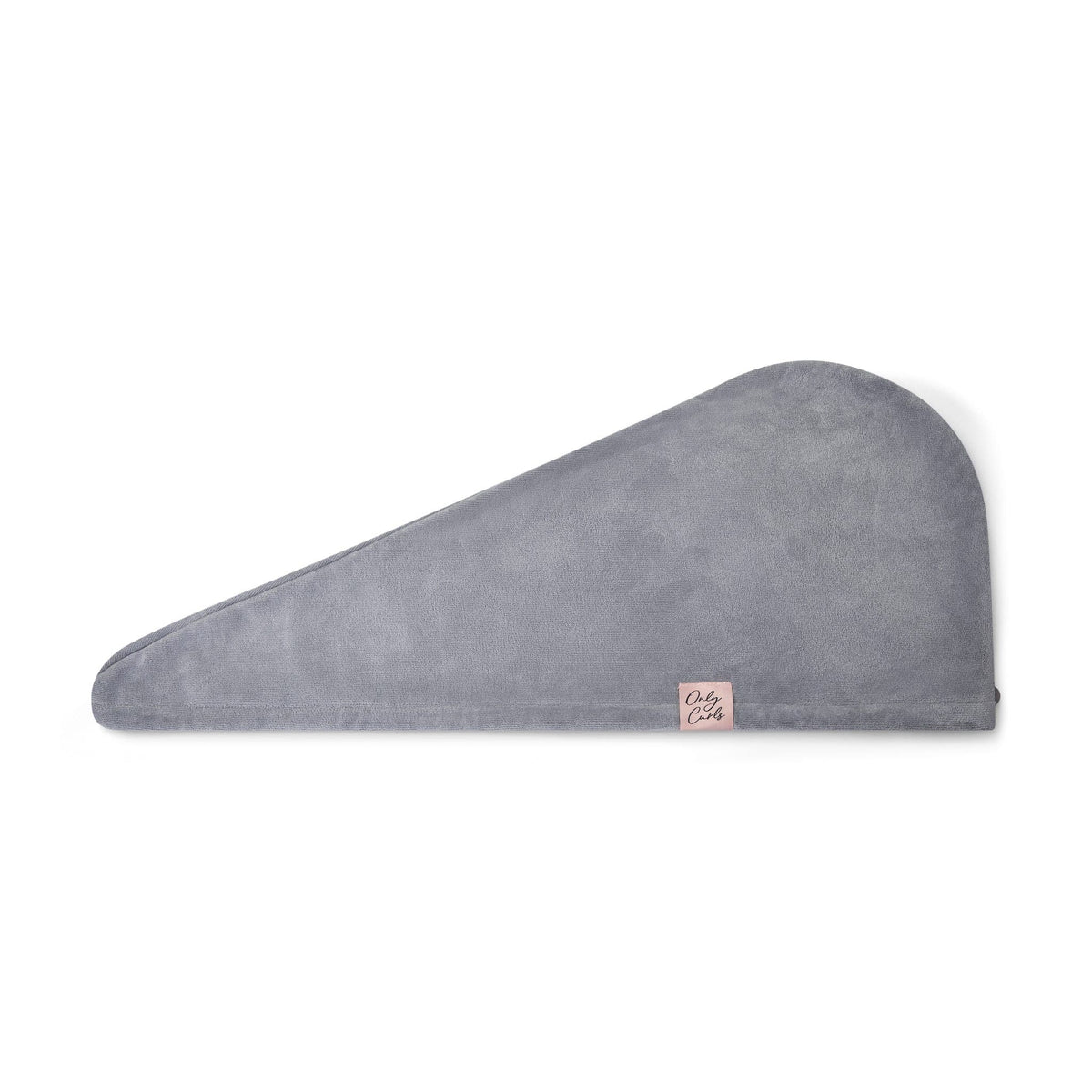 Only Curls Towel Turban - Grey - Only Curls