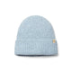 Only Curls Satin Lined Beanie - Ella in Light Blue