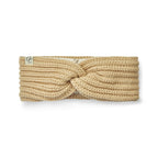 Only Curls Satin Lined Knitted Headband - Sand - Only Curls