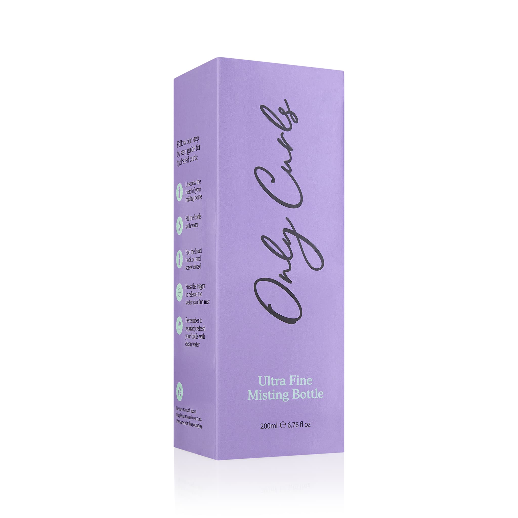Only Curls Misting Bottle - Lilac - Only Curls