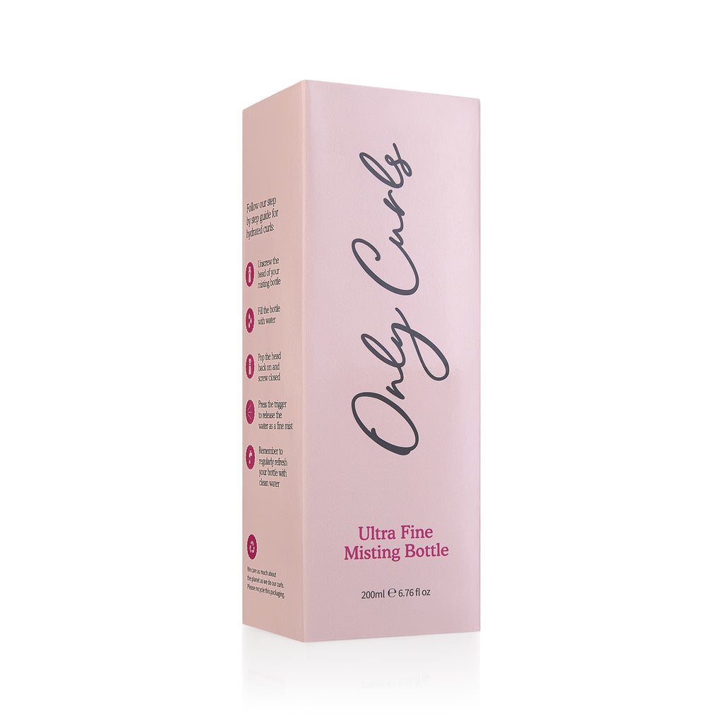 Only Curls Misting Bottle - Pink - Only Curls