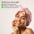 Only Curls Satin Sleep Turban - Sage - Only Curls