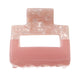 Only Curls Claw Clip (Square) - Pink