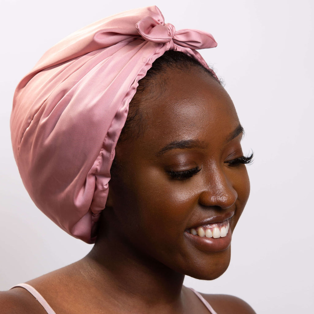 Only Curls Satin Sleep Turban - Sage - Only Curls