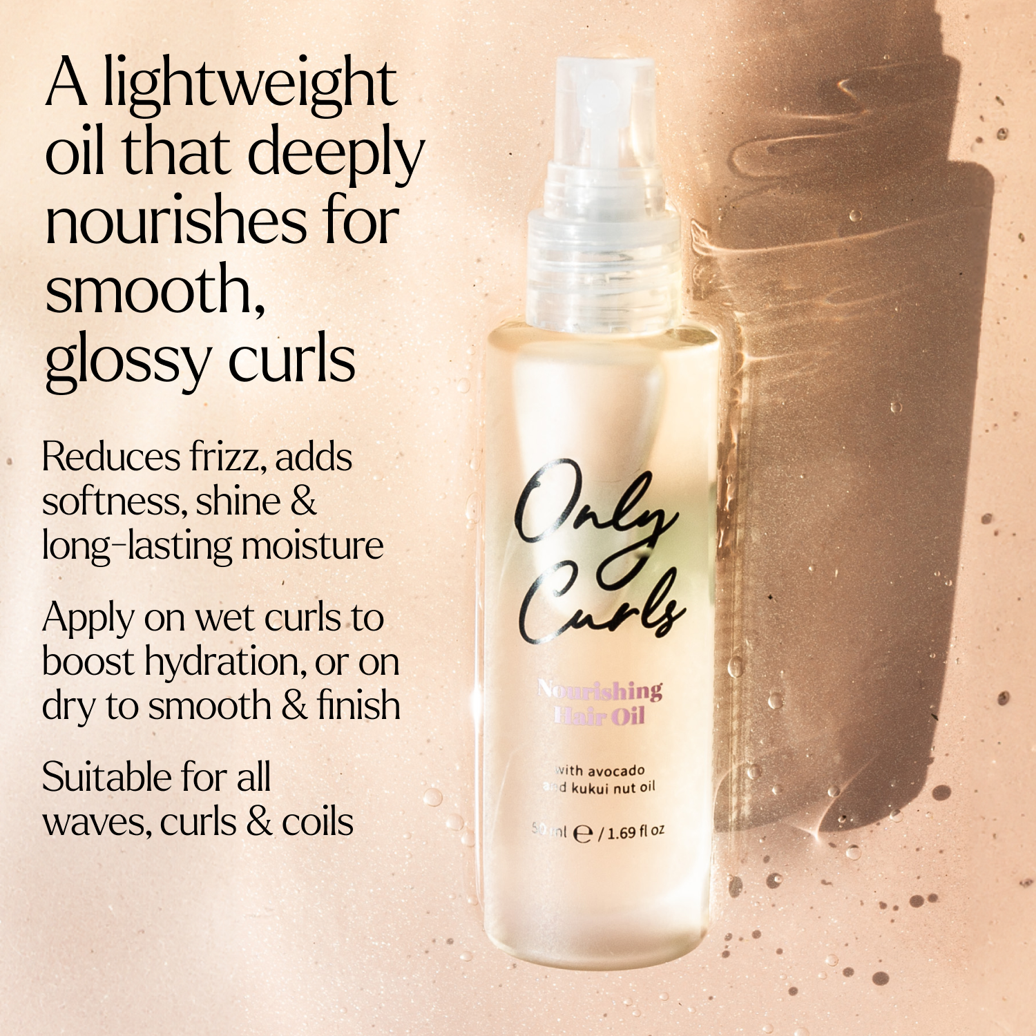 Nourishing Hair Oil - Only Curls