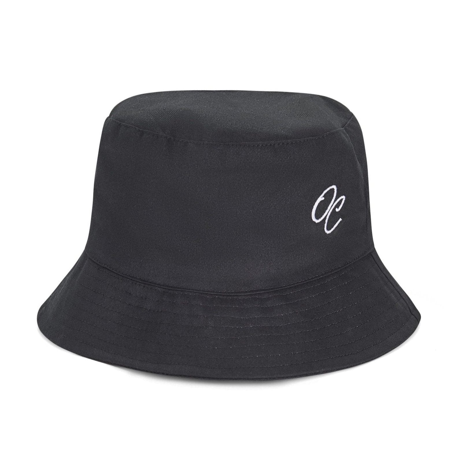 Only Curls Satin Lined Bucket Hat  - Black - Only Curls