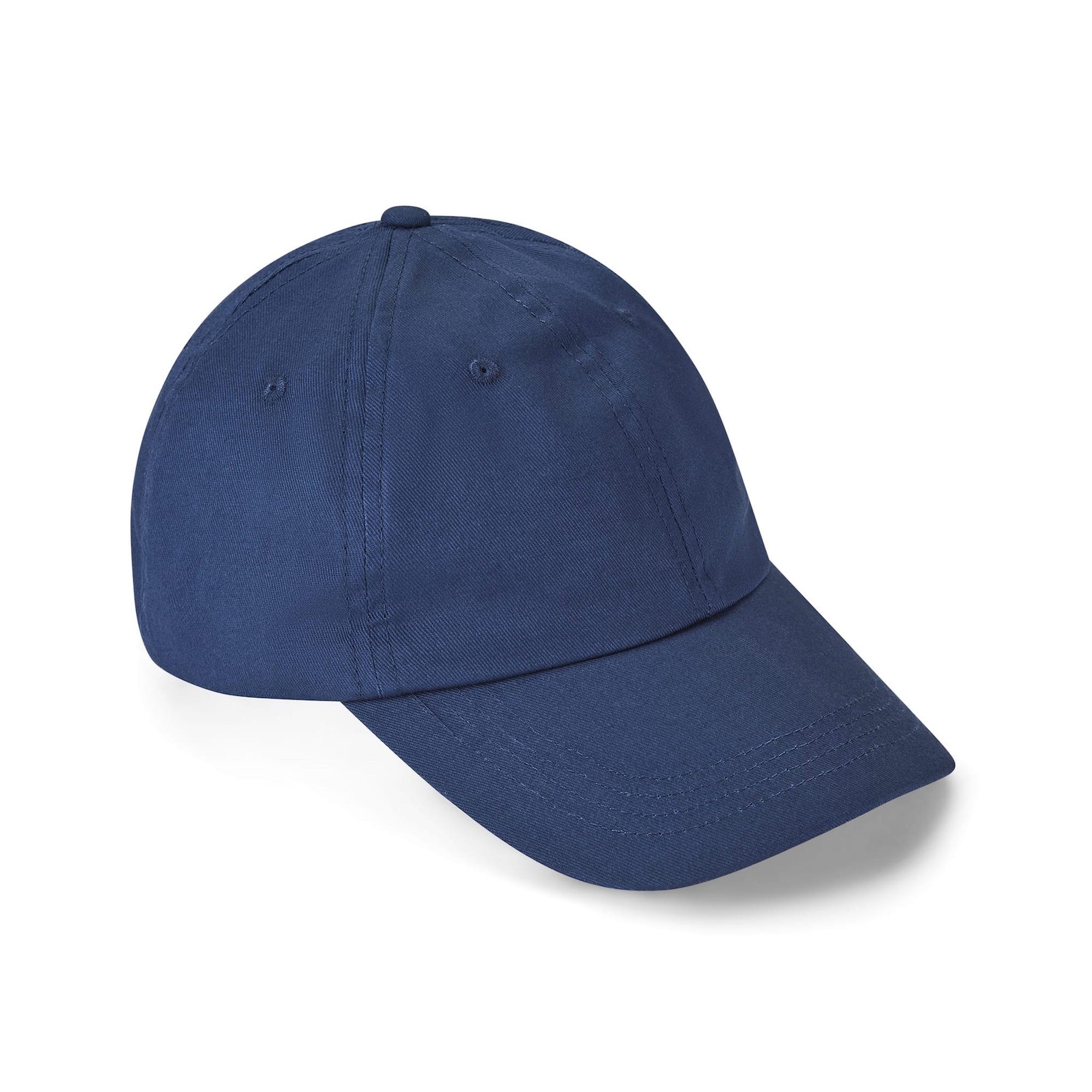 Only Curls Satin Lined Baseball Hat - Navy - Only Curls