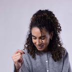 Only Curls Silk Scrunchies (Mini) - Brunette - Only Curls