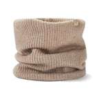 Only Curls Satin Lined Beanie and Snood Set - Sophia in Sand - Only Curls