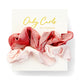Only Curls Silk Scrunchies - Rose Multi