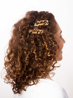 Only Curls Tort Speckle Crocodile Hair Clips - Only Curls