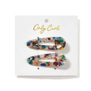 Only Curls Crocodile Hair Clips - Colour Confetti