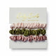 Only Curls Silk Scrunchies (Mini) - Pinks and Olive