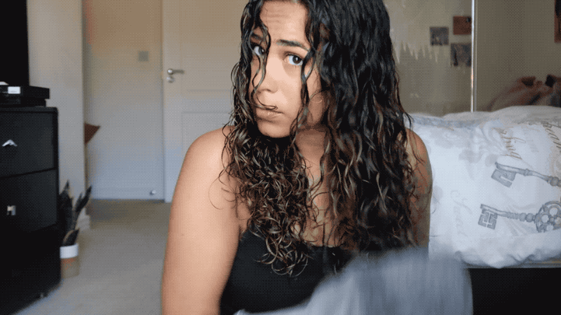 Only Curls Microfibre Hair Towel - Grey - Only Curls