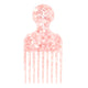 Only Curls Afro Comb - Pink Shimmer