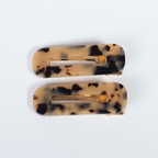 Only Curls Tort Speckle Crocodile Hair Clips - Only Curls